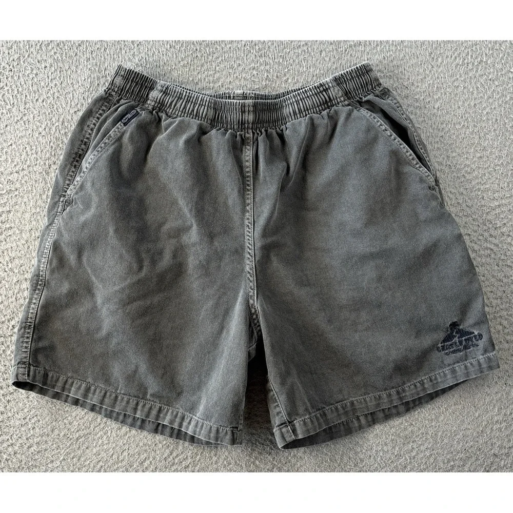 Crazy Shirts Crater Dyed Shorts Mens Small Elastic Waist Cotton Drawstring
